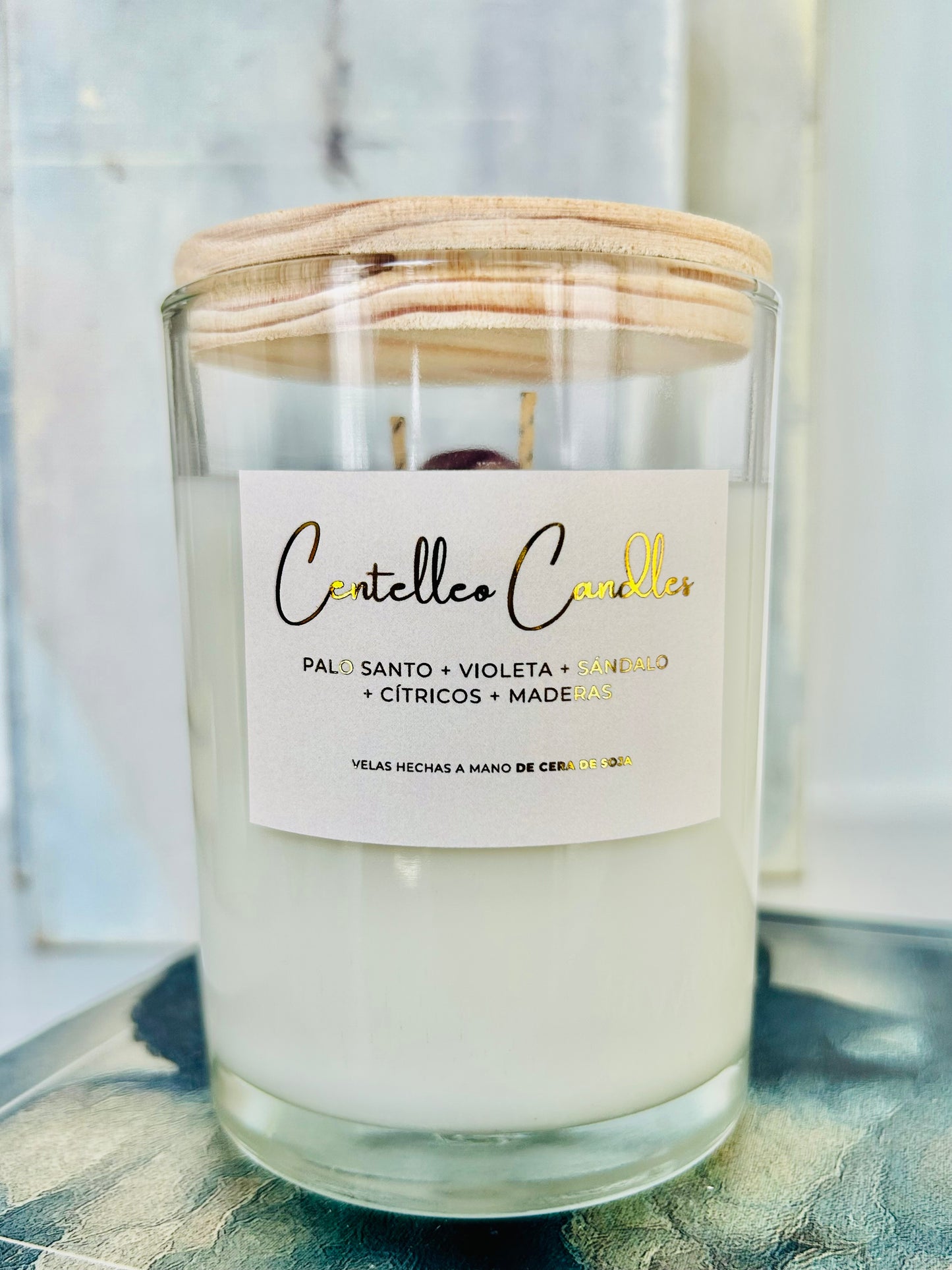 Palo santo + violeta