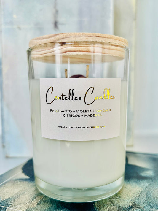 Palo santo + violeta