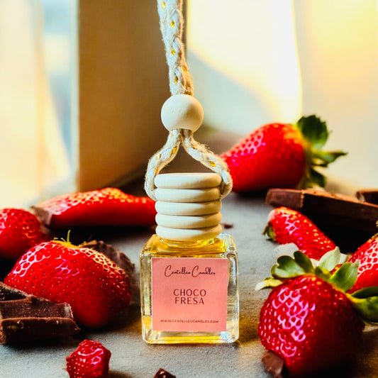 Fresas con chocolate - Difusor de aroma para auto