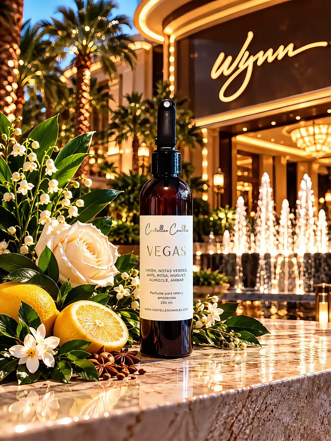 VEGAS | Perfume para Telas y Ambientes