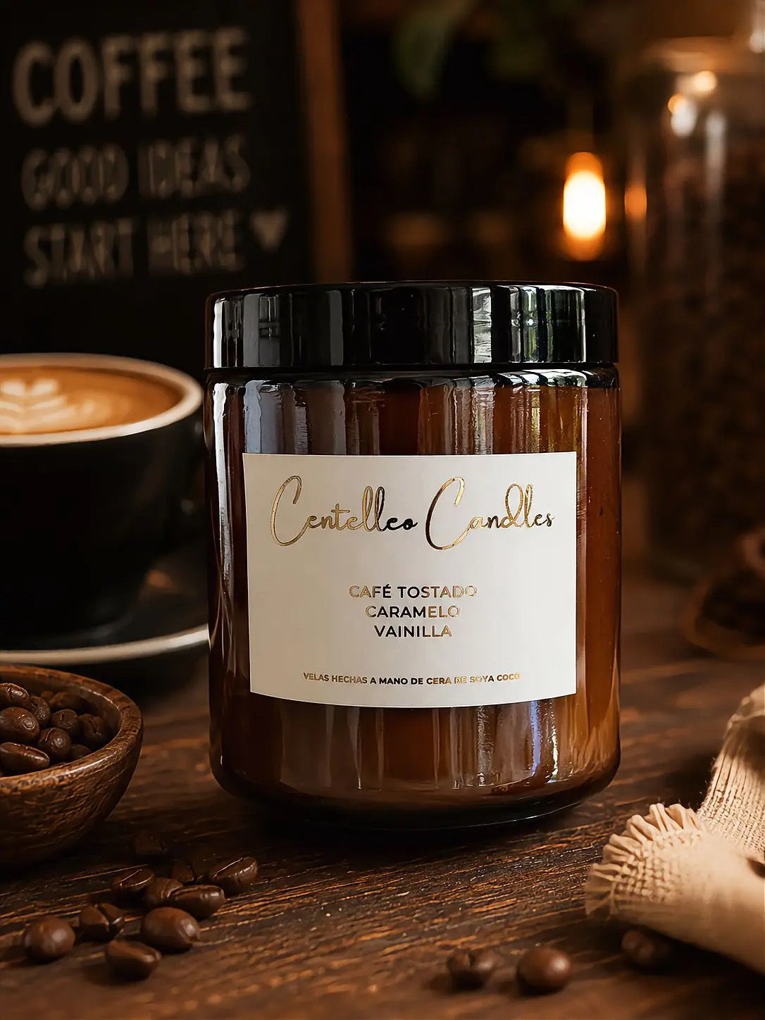 Café Tostado · Caramelo · Vainilla